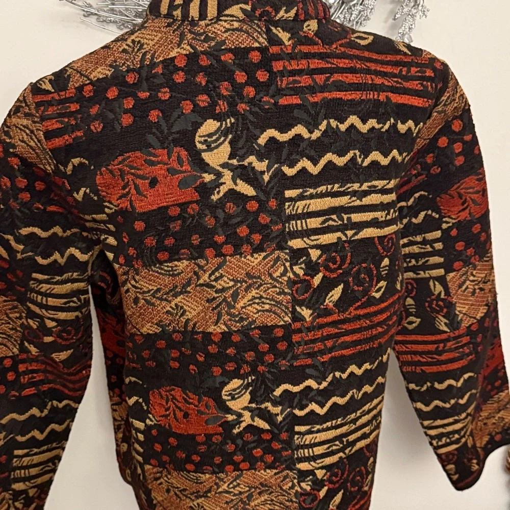 Studio Works Multicolor Patterned Jacket - Picture 6 of 8